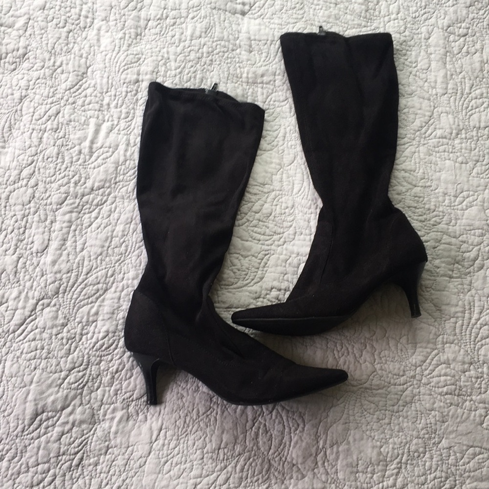 Faux Suede Boots